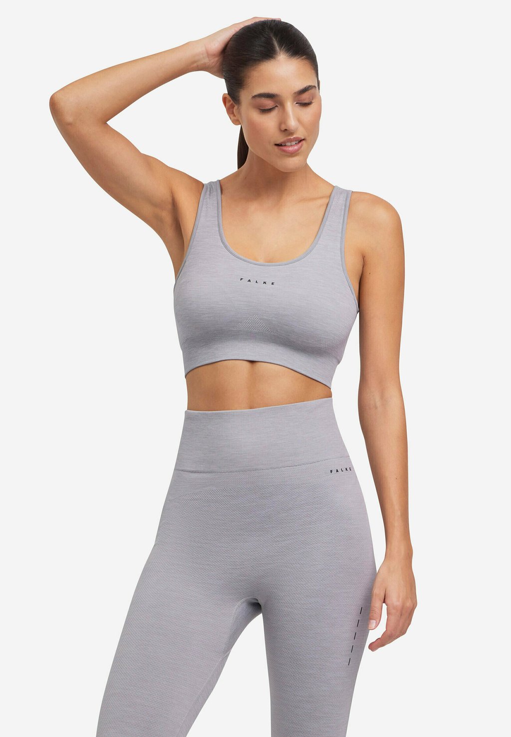 

Спортивный бюстгальтер FALKE, серый