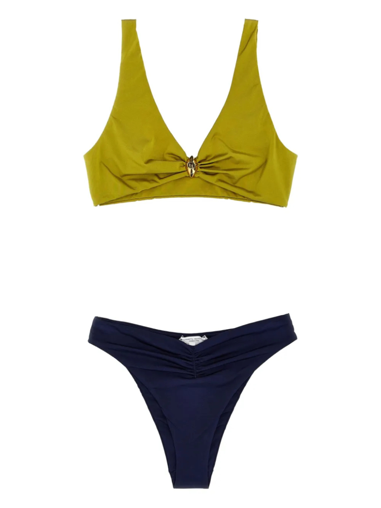 

Elisabetta Franchi бикини в двух тонах, зеленый