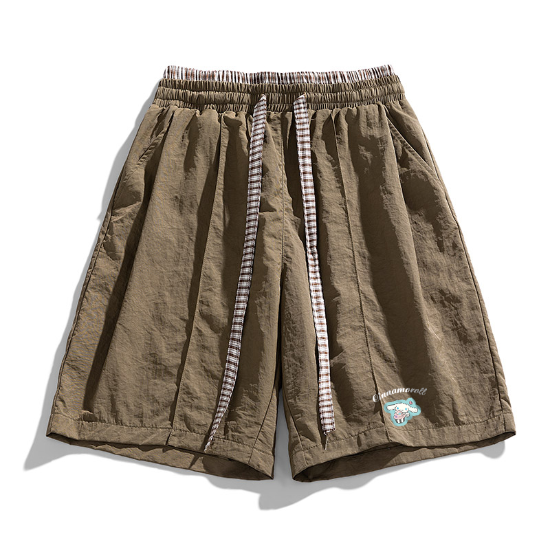 

Шорты повседневные Unisex CINNAMOROLL Yugui Dog Sanrio, Dark Coffee