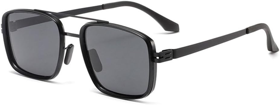 

Поляризованные солнцезащитные очки для мужчин, очки для вождения, металлические солнцезащитные очки для женщин и мужчин, винтажные очки, защита от ультрафиолета UV400 HDUBFY, 4