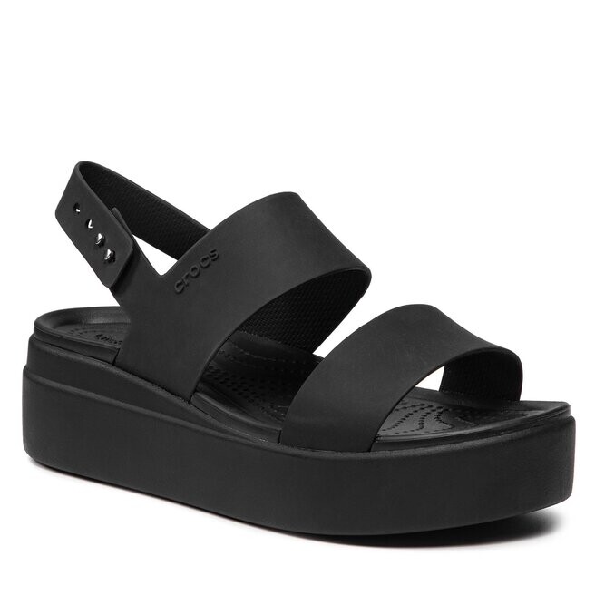 Сандалии Crocs BrooklynLow Wedge, черный