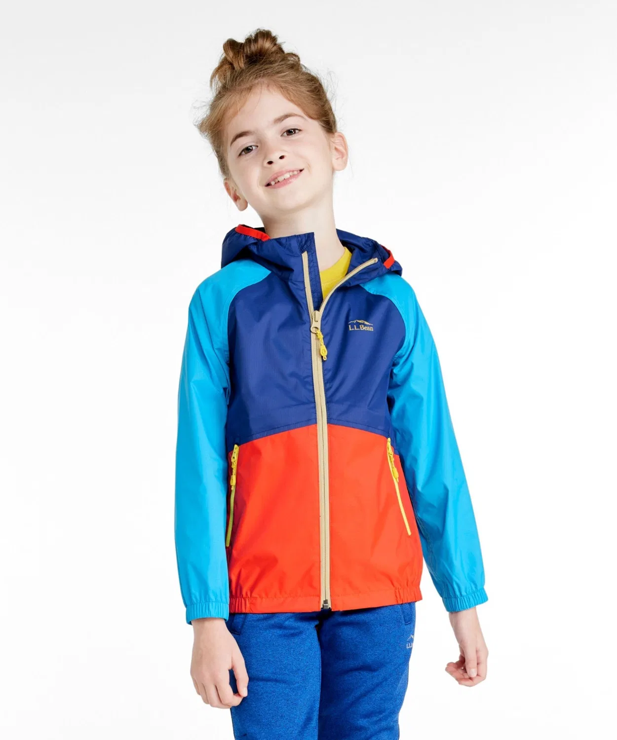 Детская ветровка L.L.Bean, синяя