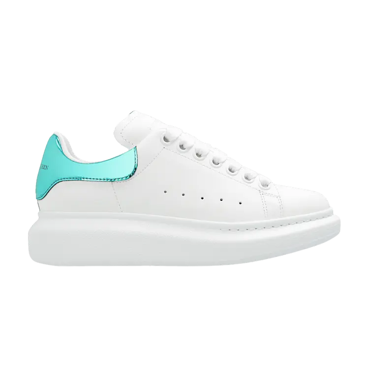 Кроссовки Alexander McQueen Wmns Oversized Sneaker White Emerald, белый