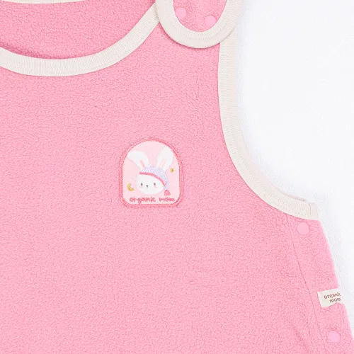 Детский флисовый жилет для сна ORGANICMOM розовый — фото 4