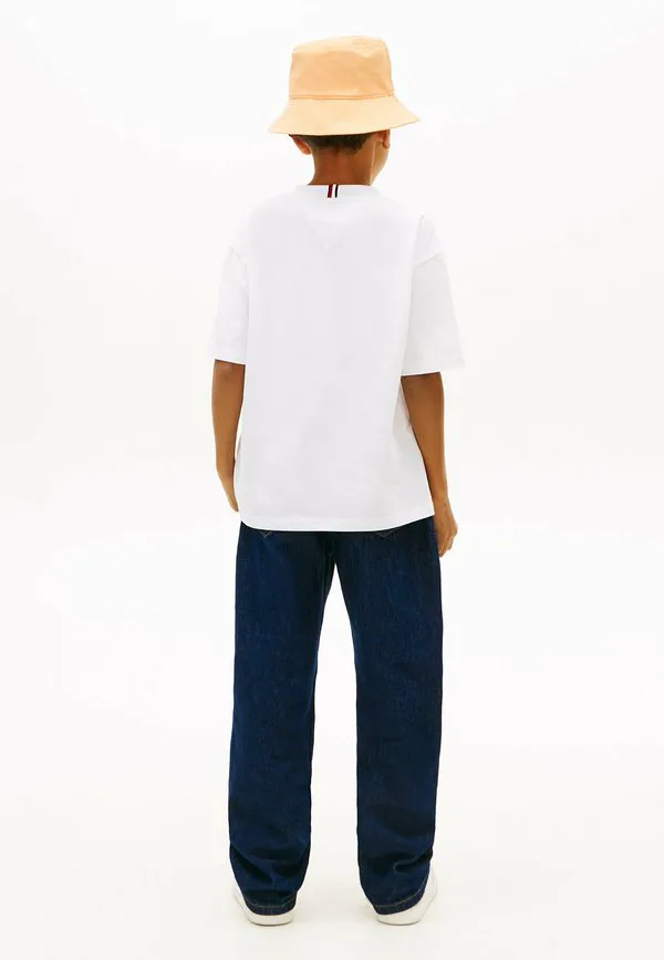 Футболка с 3d-принтом флага Tommy Hilfiger, White Flag — фото 3