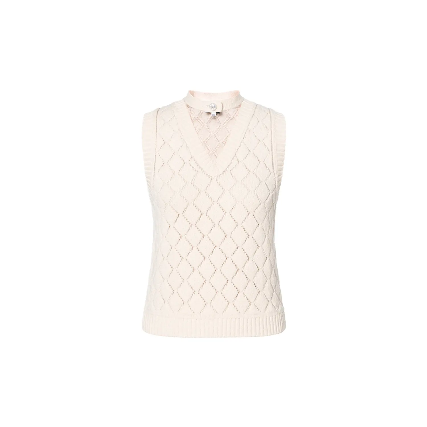 

Chanel 23 Весенне-летняя женская майка светло-розового цвета