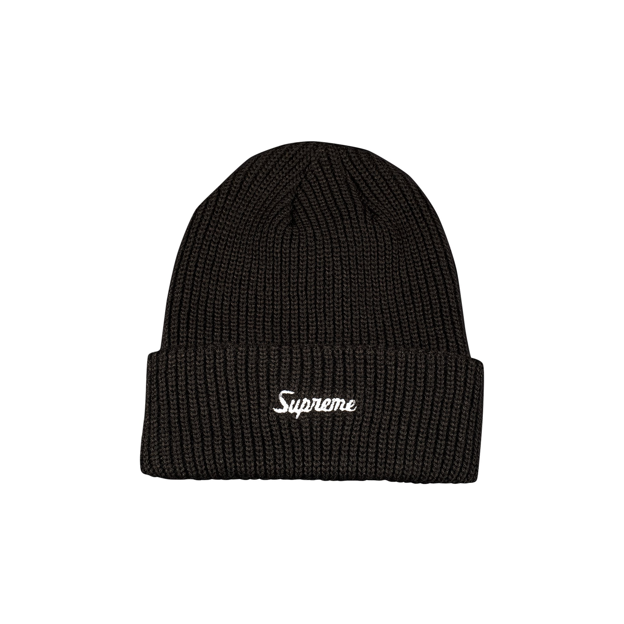 

Шапка-бини Supreme свободного кроя, цвет Черный