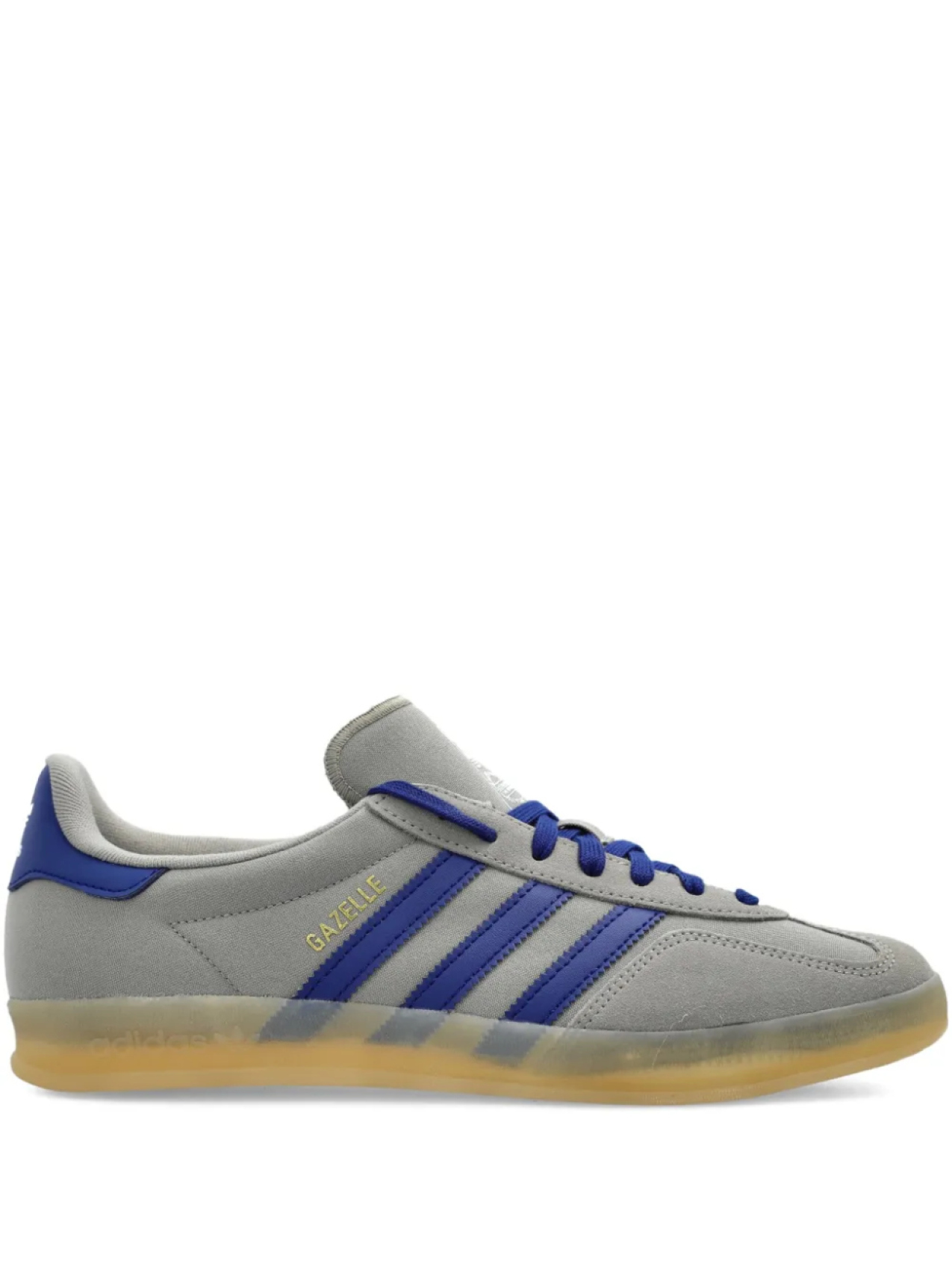 

Кроссовки Adidas Gazelle Indoor из замши, серый