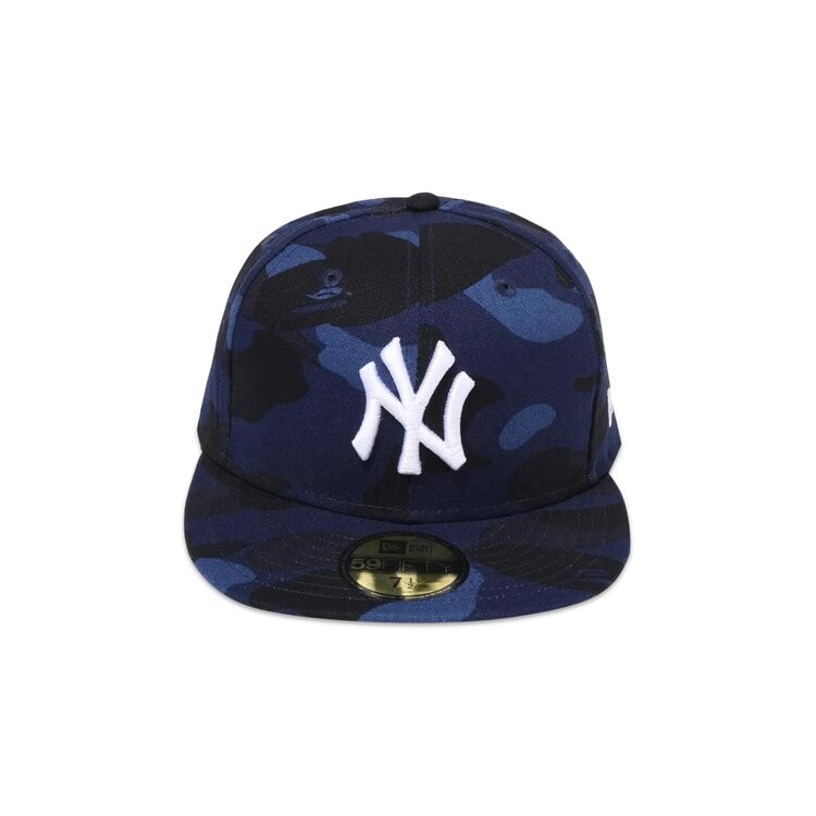 

Бейсболка BAPE x MLB x New Era New York Yankees 59FIFTY Cap, темно-синий