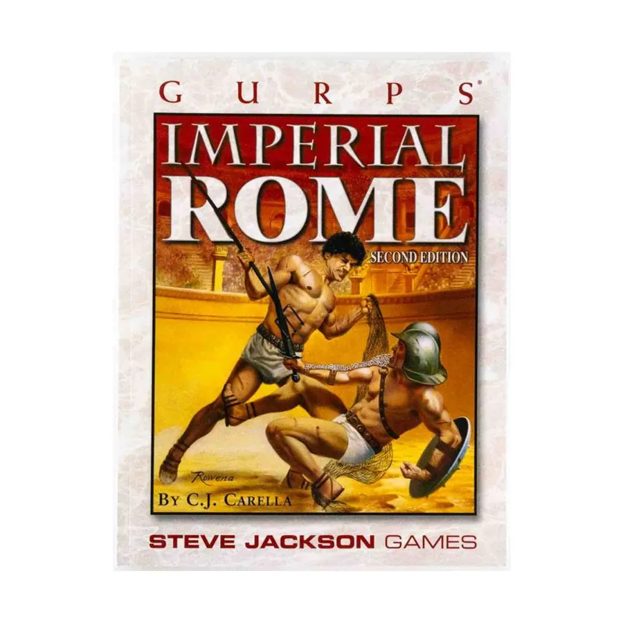 

Imperial Rome (2nd Edition, POD, Black and White), GURPS (1st-3rd Edition) - History & Culture, мягкая обложка