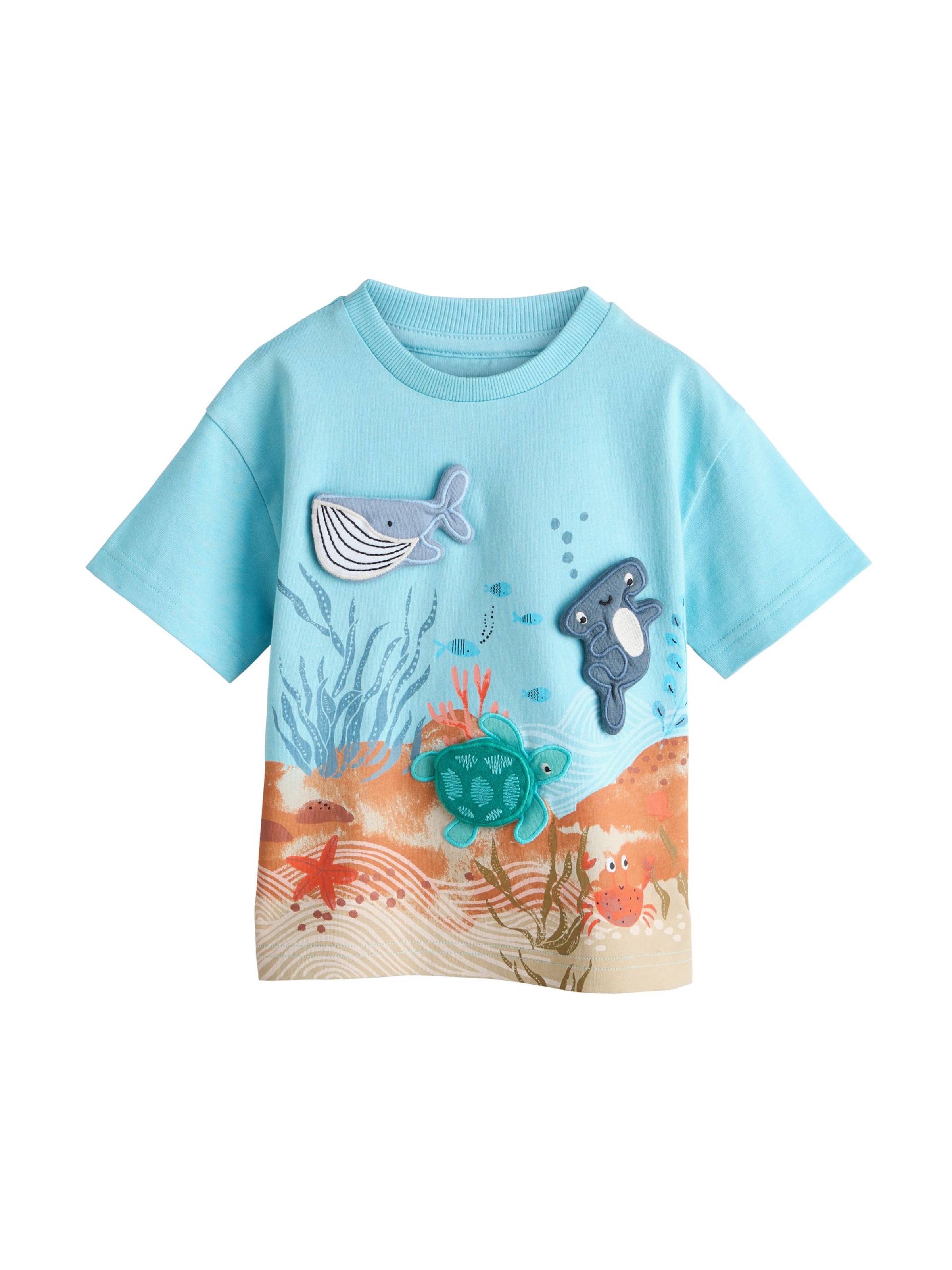 

Next Футболка в цветах Sapphire, Aqua, Sky Blue