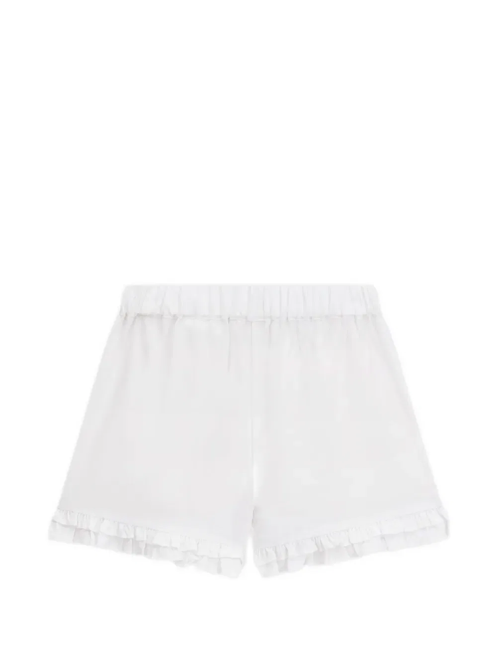 Шорты с оборками Guess Kids, белый — фото 2