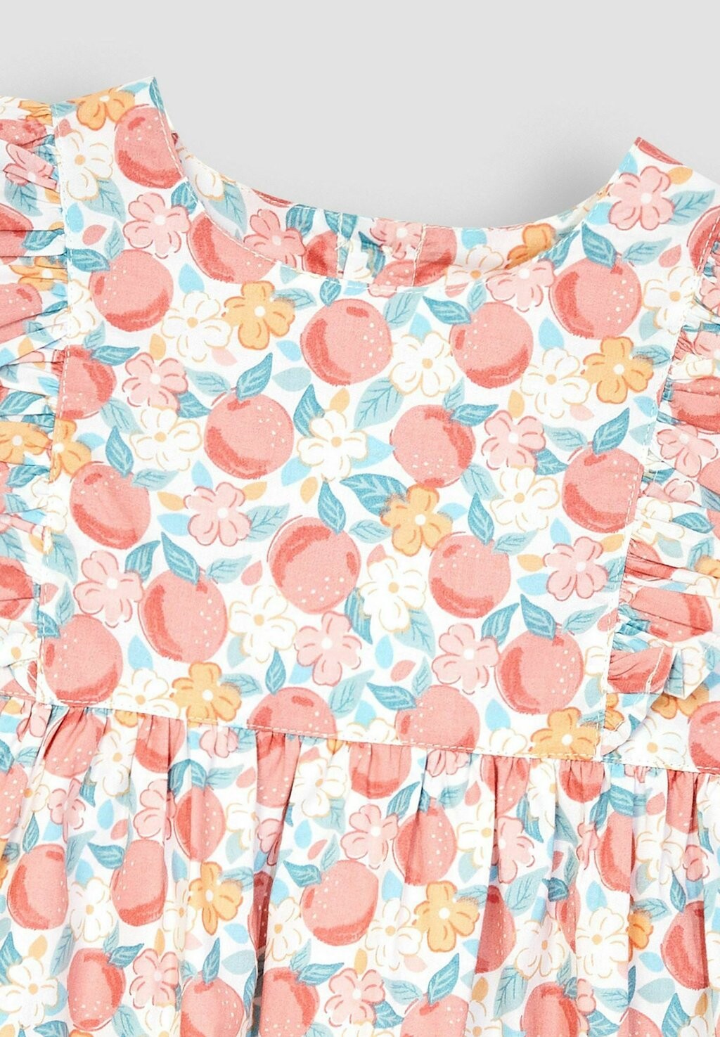 

REGULAR FIT Mermaid Friends Pretty Summer JoJo Maman Bébé, дневное платье белый