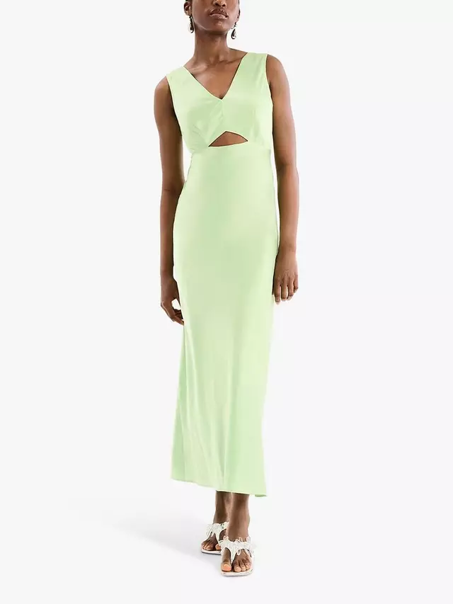 

Платье OMNES Ivida Slip Maxi, цвет pistachio/green