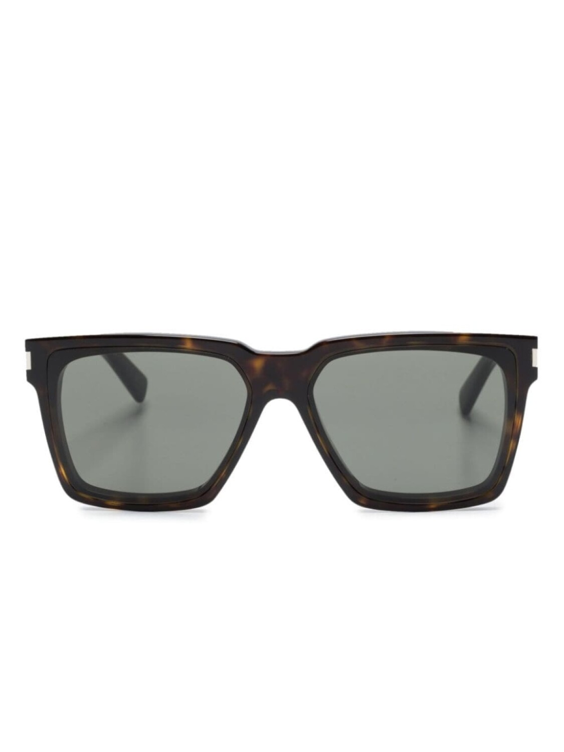 

Saint Laurent Eyewear солнцезащитные очки в квадратной оправе, коричневый