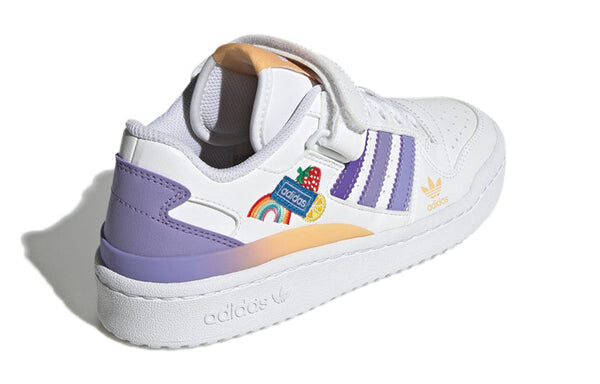 Кроссовки форум низкий Adidas, белый — фото 4