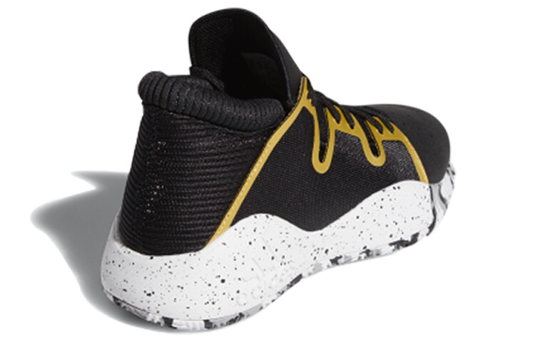 Баскетбольные кроссовки PRO Vision Kids GS Mid-top Black/Gold Adidas — фото 4