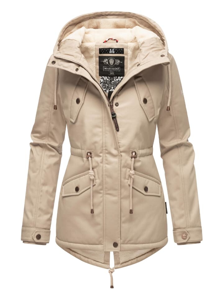 

Пуховик Marikoo Winterjacke Manolya, цвет Light Taupe