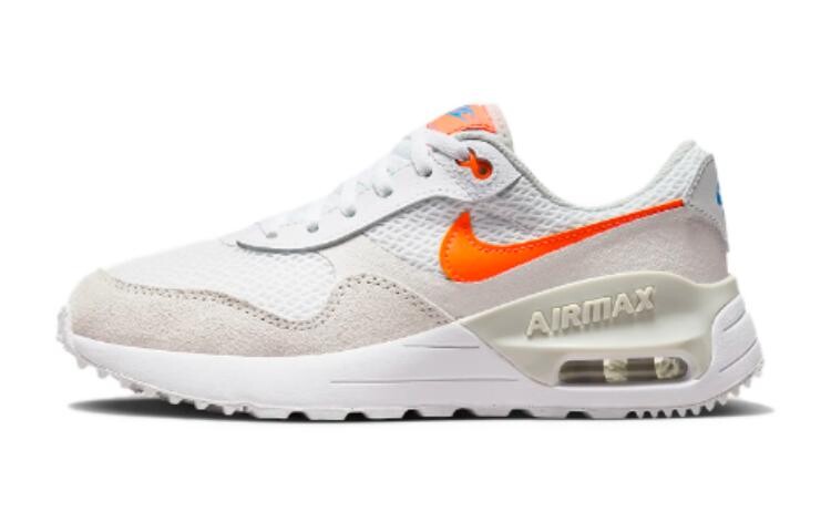 

Кроссовки Nike Air Max SYSTM GS 'White Total Orange', белый