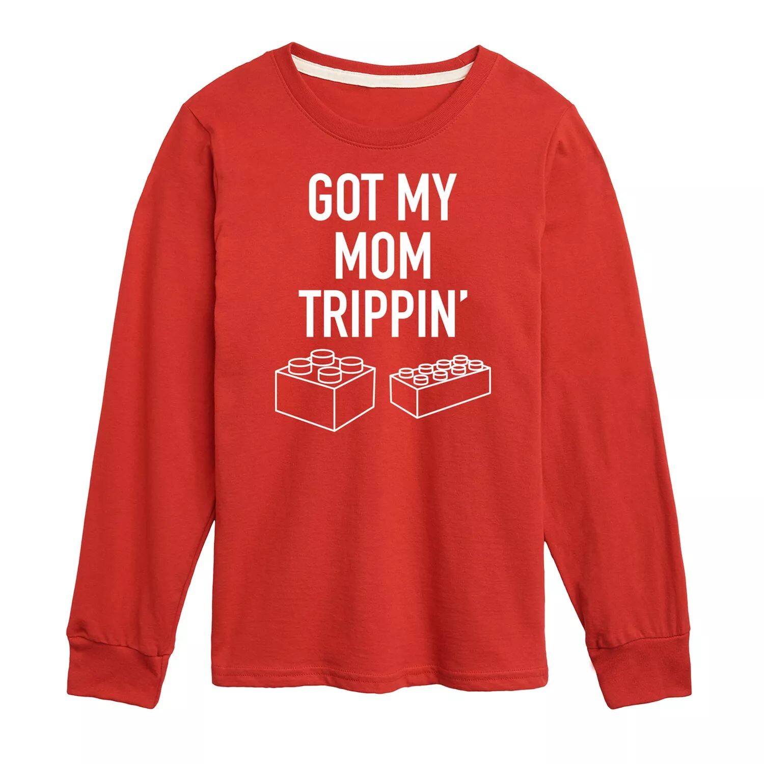 

Футболка Lego с рисунком «Got My Mom Trippin» для мальчиков 8–20 лет Licensed Character, красный