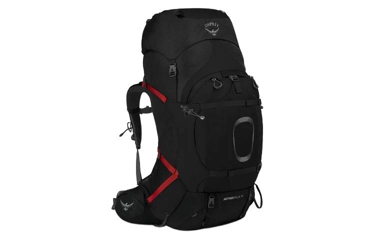 

OSPREY Внешний походный рюкзак из нейлона черный мужской, Black