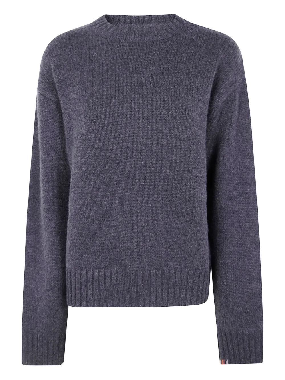 

Кашемировый свитер с круглым вырезом Extreme Cashmere, серый