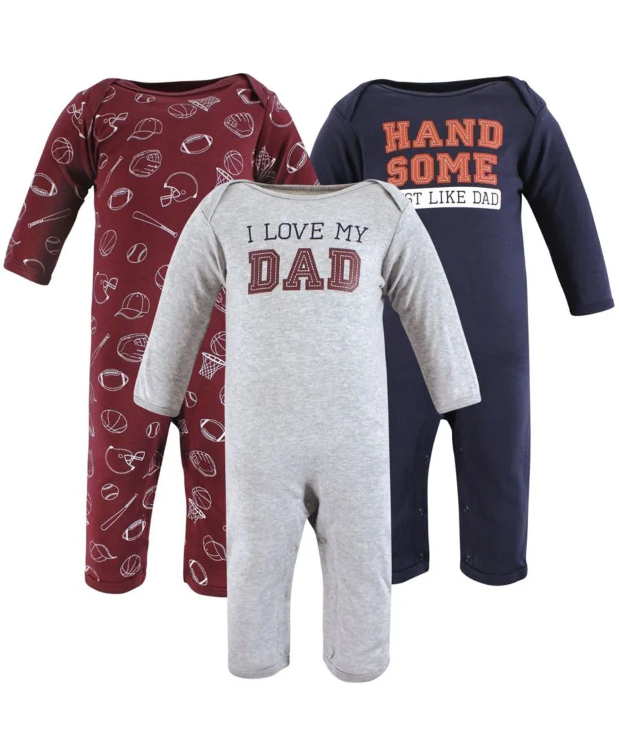 Коллекция из трех предметов: боди Hudson Baby, Love Dad