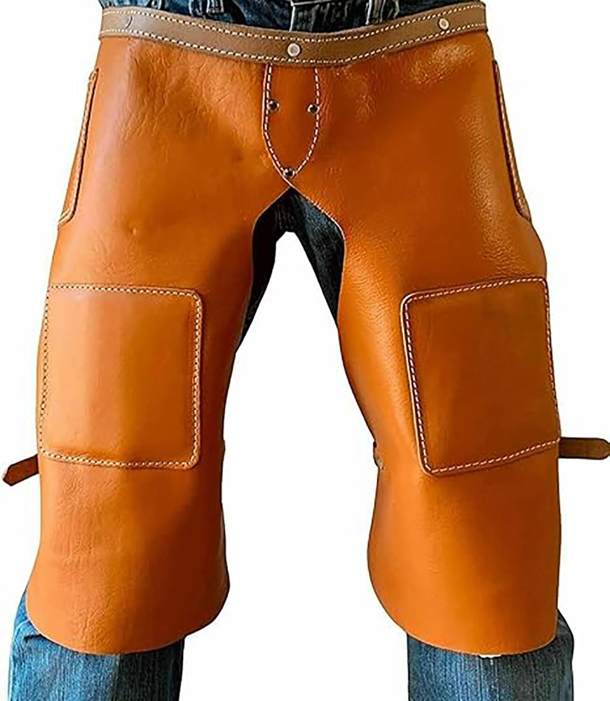 

Мужские кожаные кроссовки Leather Chinks в ковбойском стиле - Мужские кроссовки в стиле вестерн Dreamtraderzz, коричневый