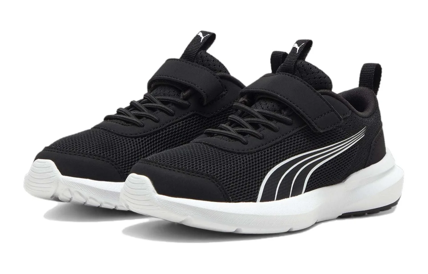 PUMA Кроссовки Kruz Profoam Low top детские повседневные черно-белые — фото 4