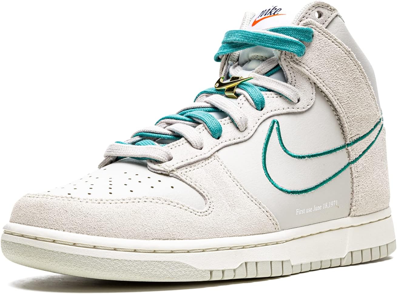 Кроссовки Nike Dunk High First Use Sail мужские DH0960-001, Green — фото 4