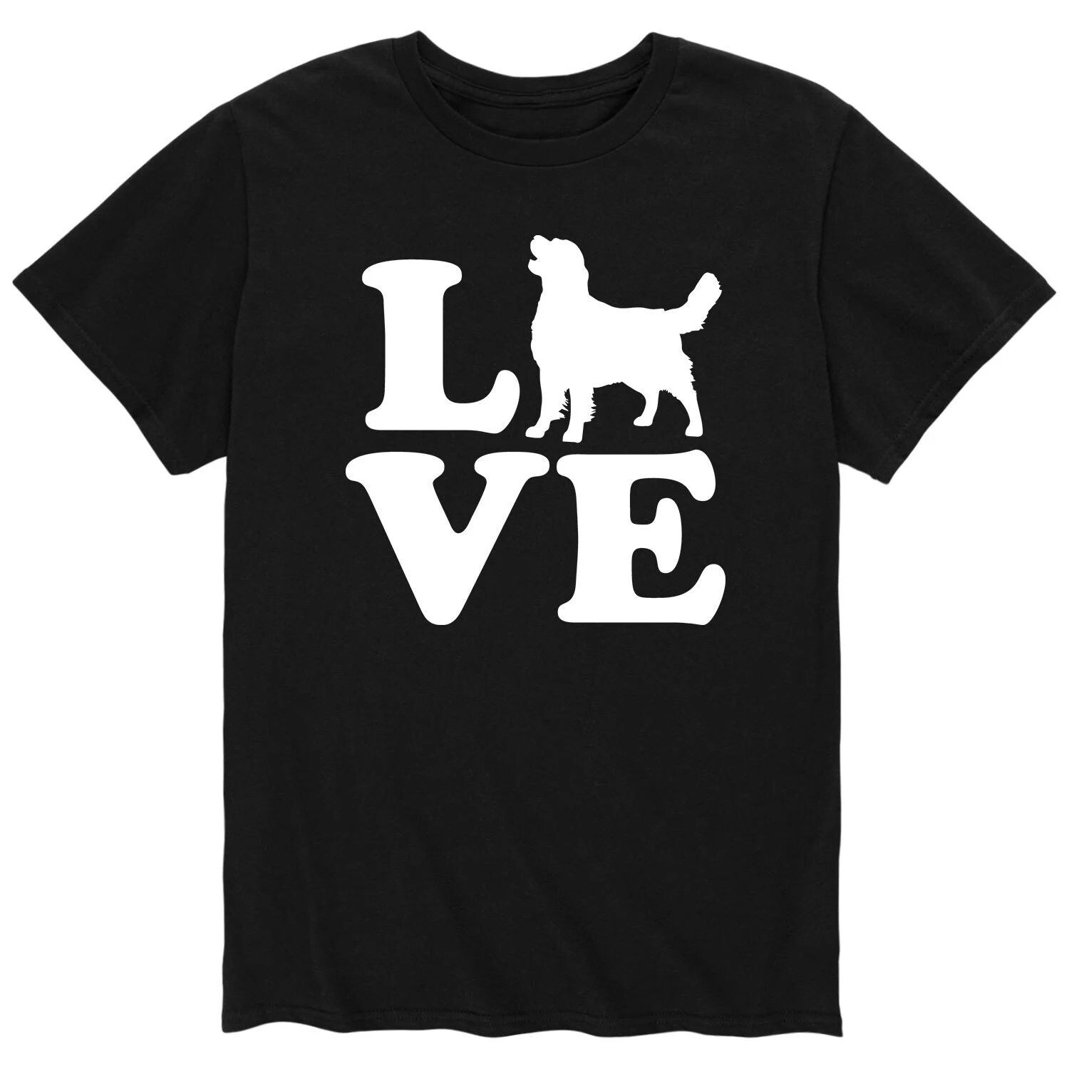 

Мужская футболка Love Golden Retriever Licensed Character