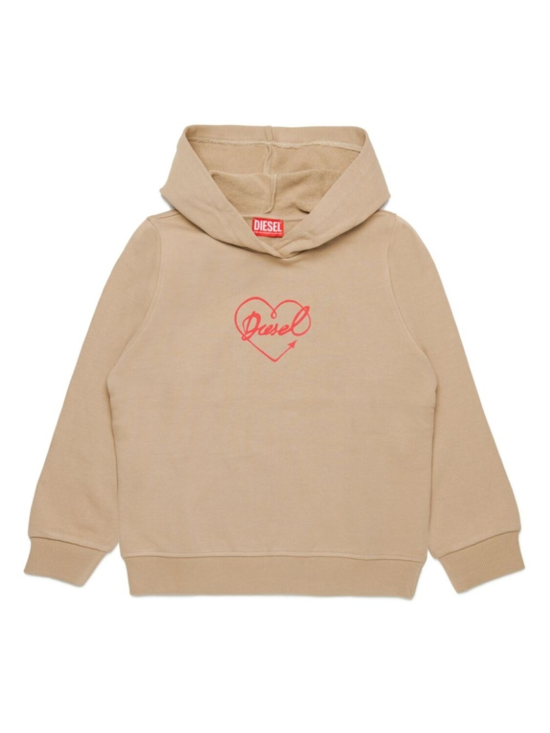 

Diesel Kids худи с логотипом, нейтральный цвет