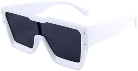 

Винтажные прямоугольные солнцезащитные очки для женщин, цельные солнцезащитные очки большого размера, женские очки для рыбалки, защита от ультрафиолета UV400 MTZJH, C7