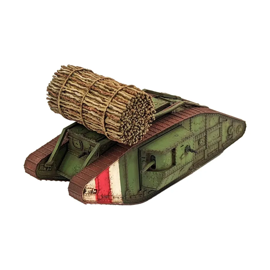 

Mark V с мужским и женским вариантами — ремастер 2022 г. (британский), Tanks of World War I (28mm) (Trenchworx)