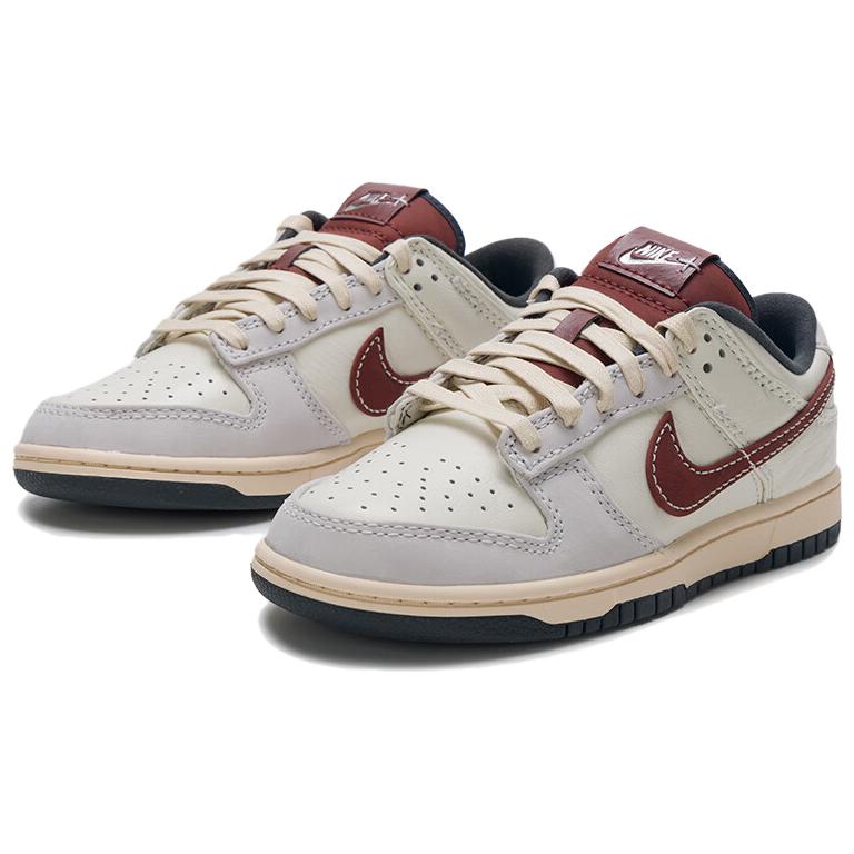 Nike Кроссовки для скейтбординга мужские dunk abrasion resistant low top white — фото 3