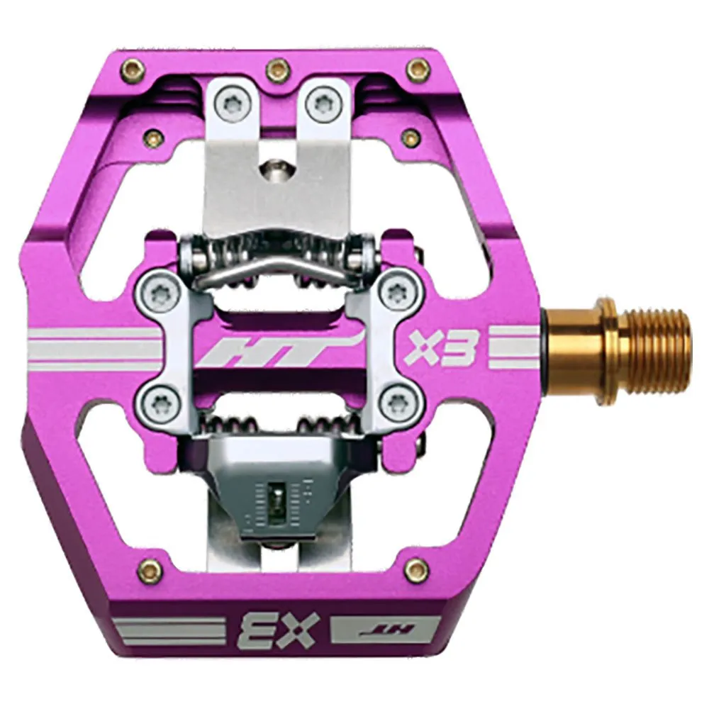 

Педали Ht Components X3T, розовый