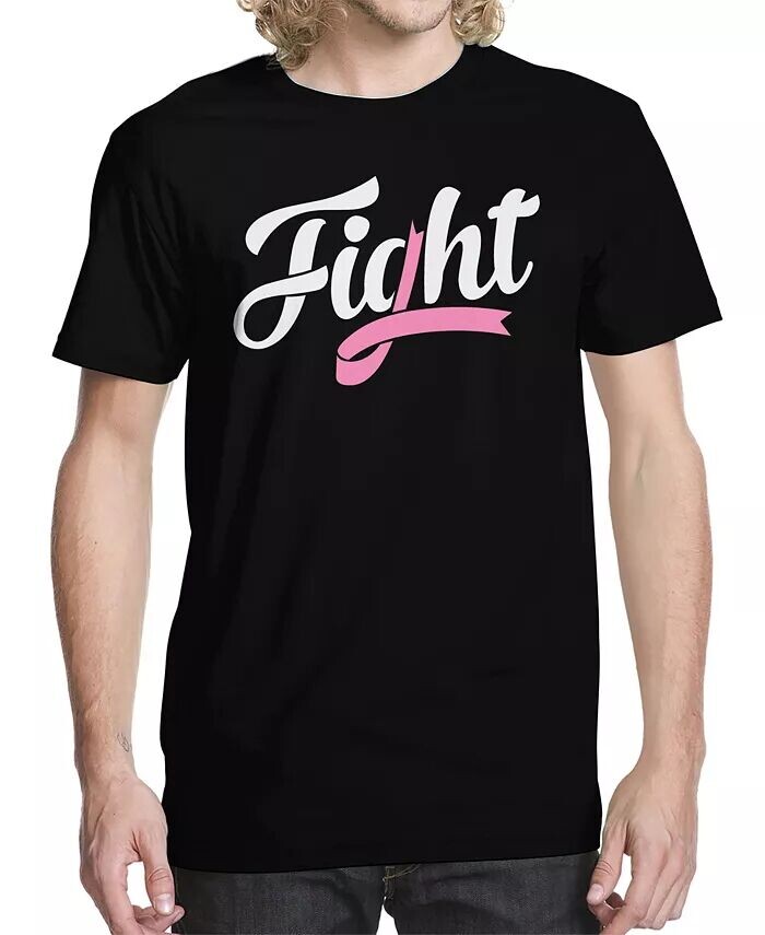 

Футболка мужская с принтом Ribbon Fight Buzz Shirts