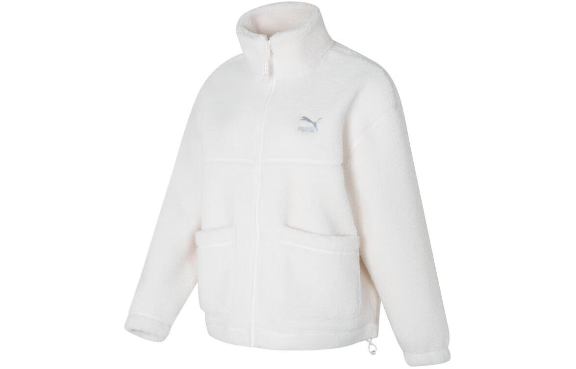 

Бархатная куртка женская белая Puma