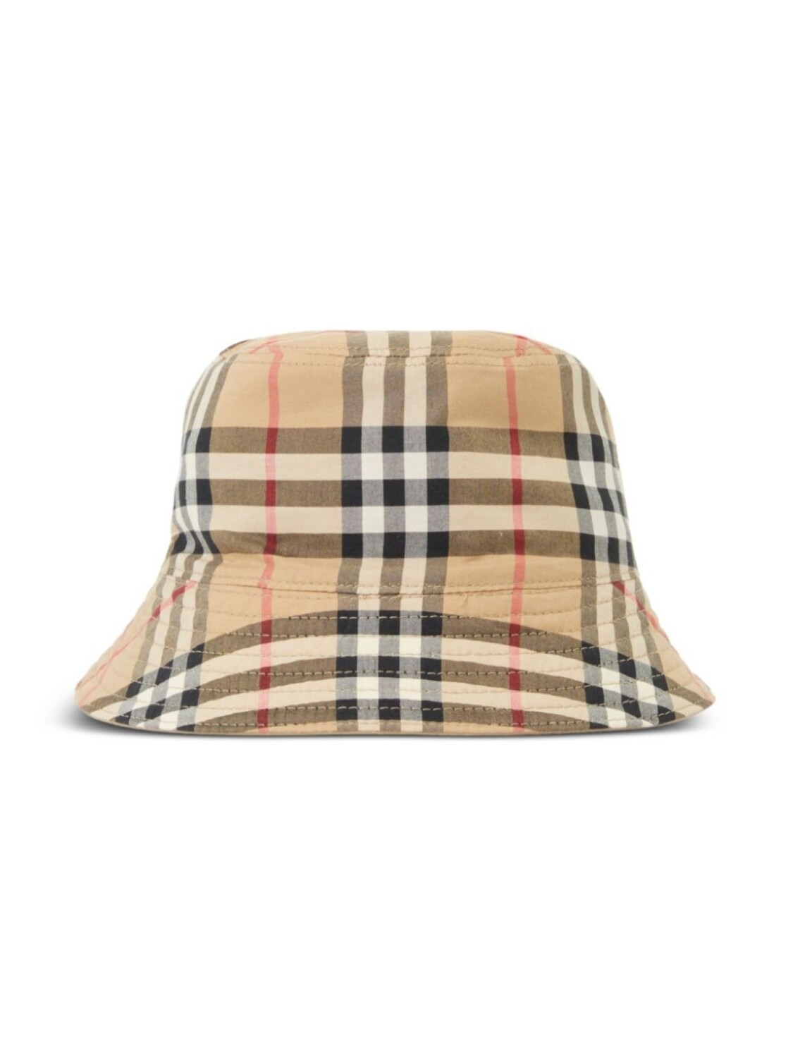 

Burberry Kids двусторонняя панама, нейтральный цвет