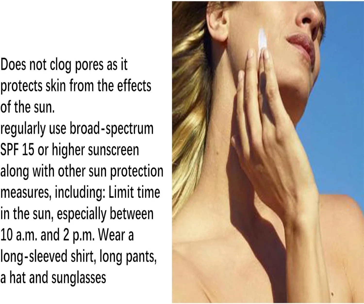 Солнцезащитный крем для лица SPF 50+ Generic белый 35 г — фото 3