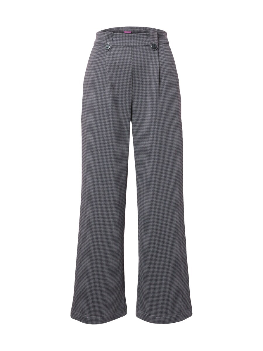 

Брюки со складками спереди QS Wide leg Pleat-Front Pants, антрацит