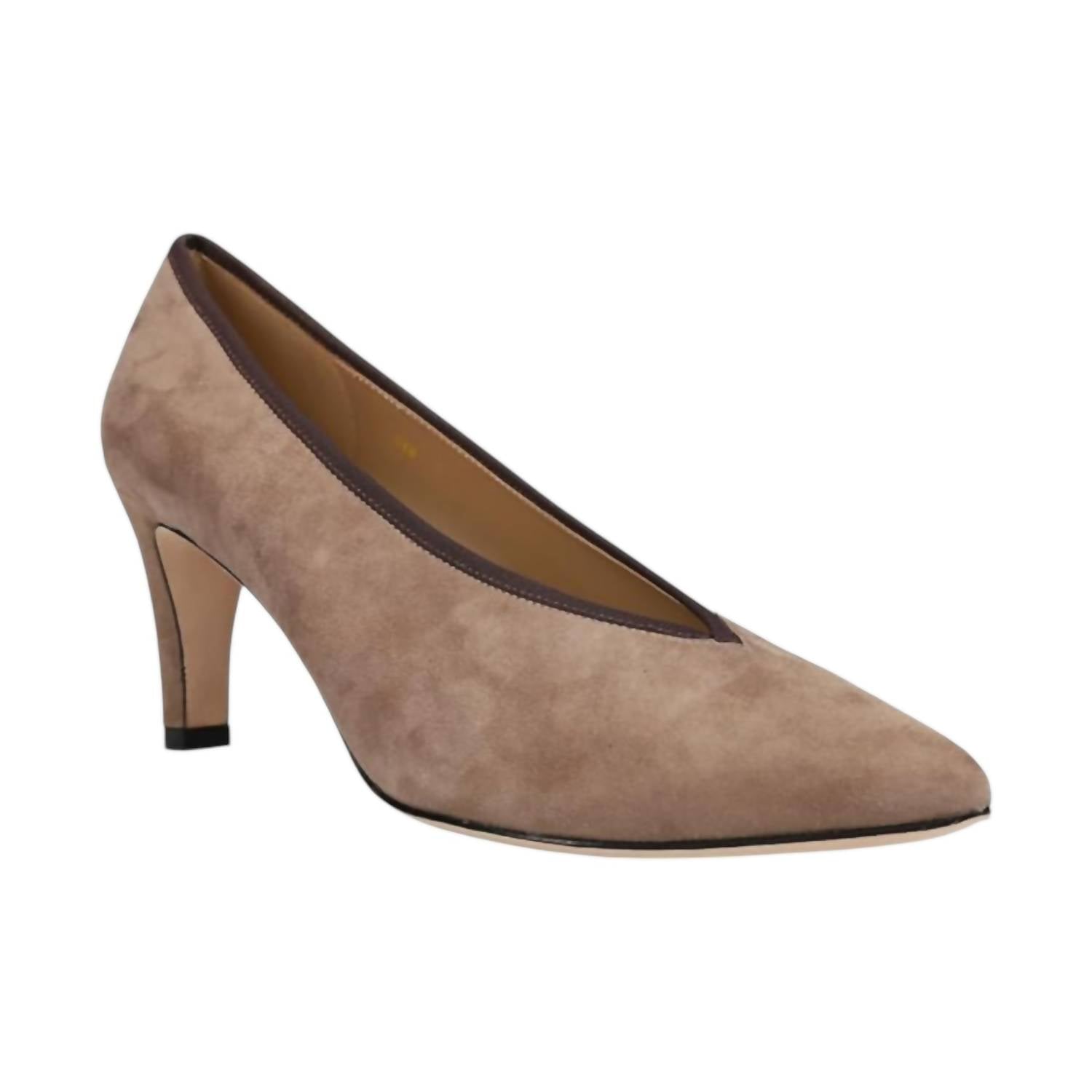 Женские туфли Ramara Suede на каблуках из замши в стиле милитари VANELi, цвет military suede
