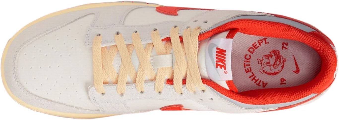 Мужские кроссовки Nike Dunk Low Mystic Red, красный/серый — фото 3