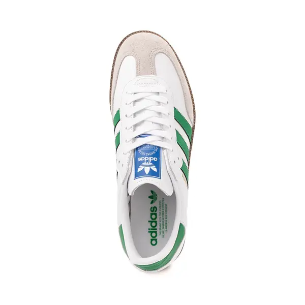 

Кроссовки adidas Samba OG Athletic Shoe, облачно-белый/зеленый