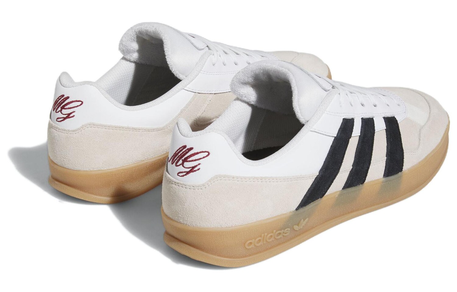 Кроссовки для скейтбординга adidas originals Aloha Super унисекс, Черно-белый — фото 4