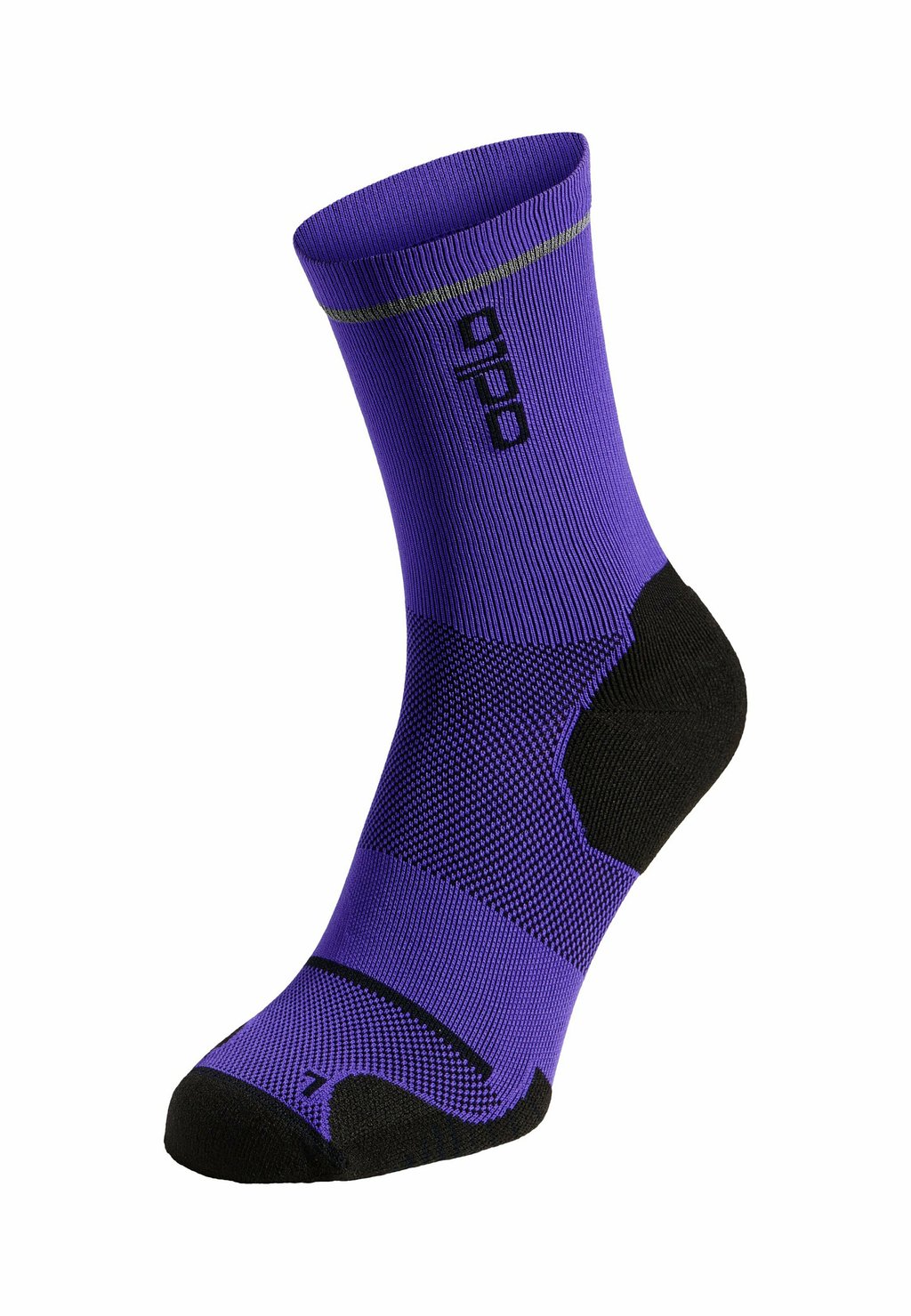 

Спортивные носки MICRO CREW CERAMICOOL REFLECTIVE ODLO, фиолетовый