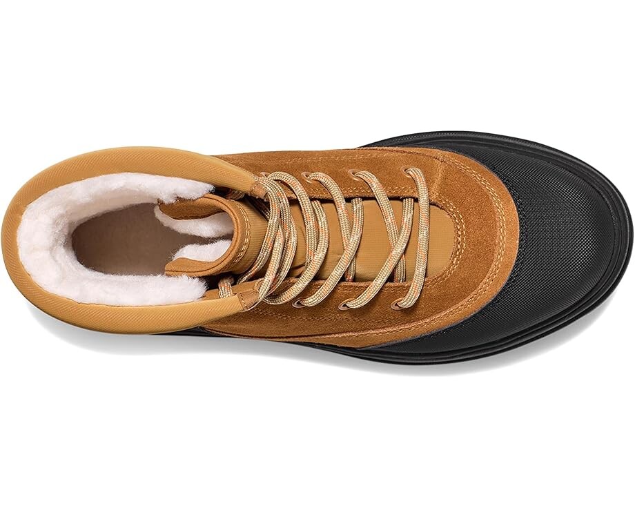 Ботинки женские UGG Koolaburra на шнуровке, коричневый — фото 2