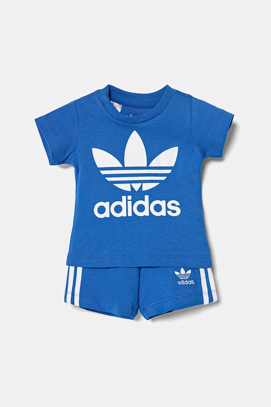 

Детский хлопковый комплект Adidas Originals, синий