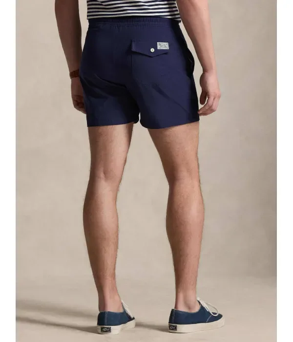 Пляжные шорты slim fit Polo Ralph Lauren, темно-синий — фото 3