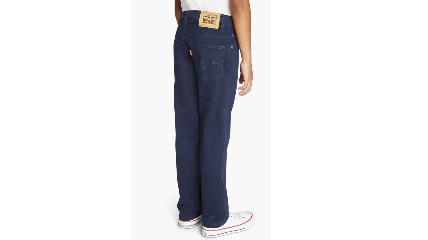 Замшевые брюки 511 для мальчиков 4-7 лет Levi's, Blue — фото 3